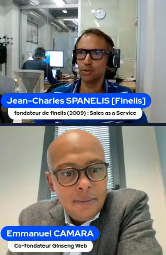 Entretien entre Jean-Charles Spanelis (Finelis) et Emmanuel Camara (Ginseng Web)